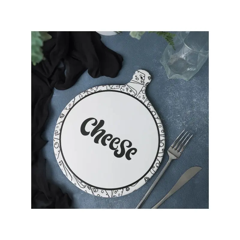 Keramika Keraart Cheese Cheese Presentation Plate 26 Cm 22094