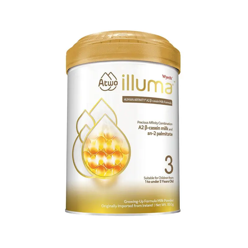 WYETH Illuma Atwo Growing-Up Formula Milk Powder - Stage 3  (850g)
