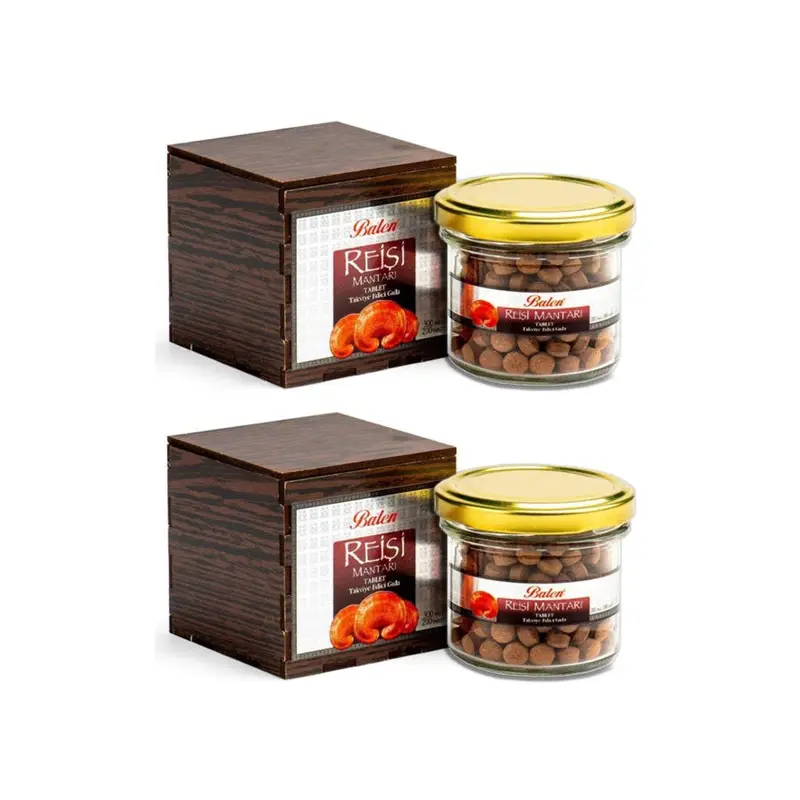 Balen Reishi Mushroom Tablet 300 Mg 200 Pieces (Wooden Box)