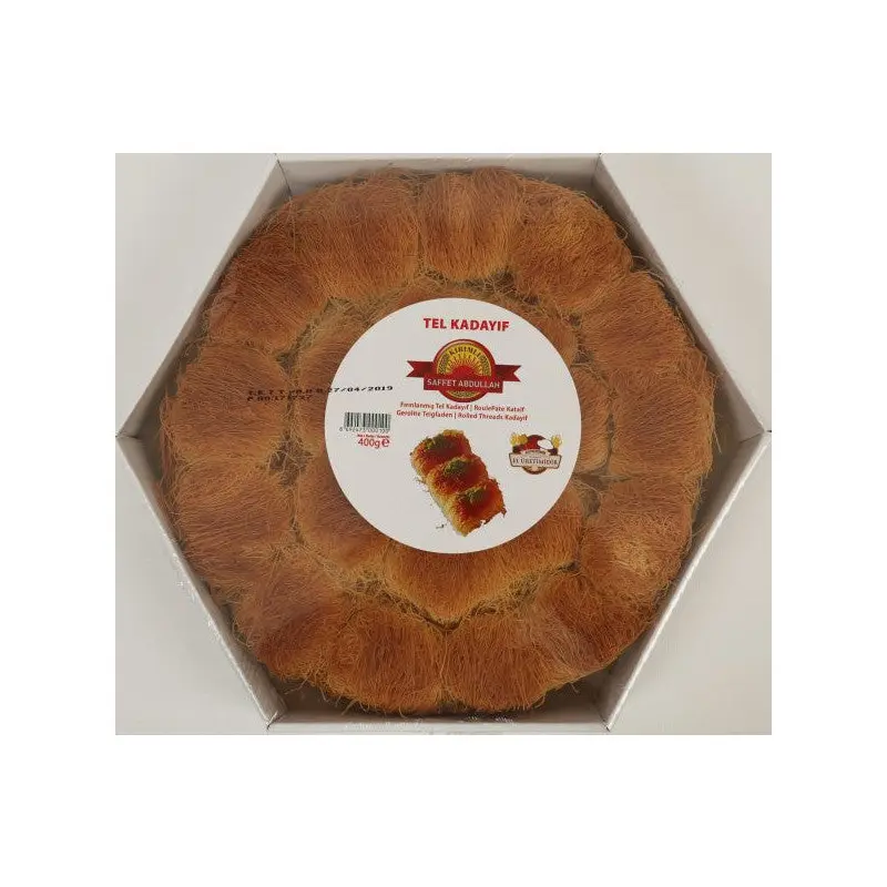 Saffet Abdullah Kadayif Dessert 400 Gr 3 Pack