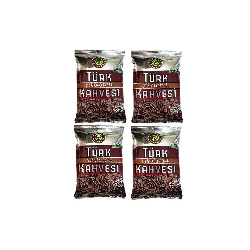 Kahve Dnyas Chocolate Turkish Coffee 100 Gr X 4 Pieces