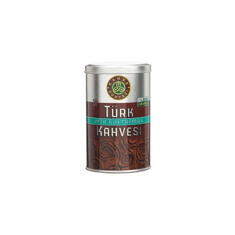 Kahve Dnyas Tin Turkish Coffee Medium Roast 250 Gr