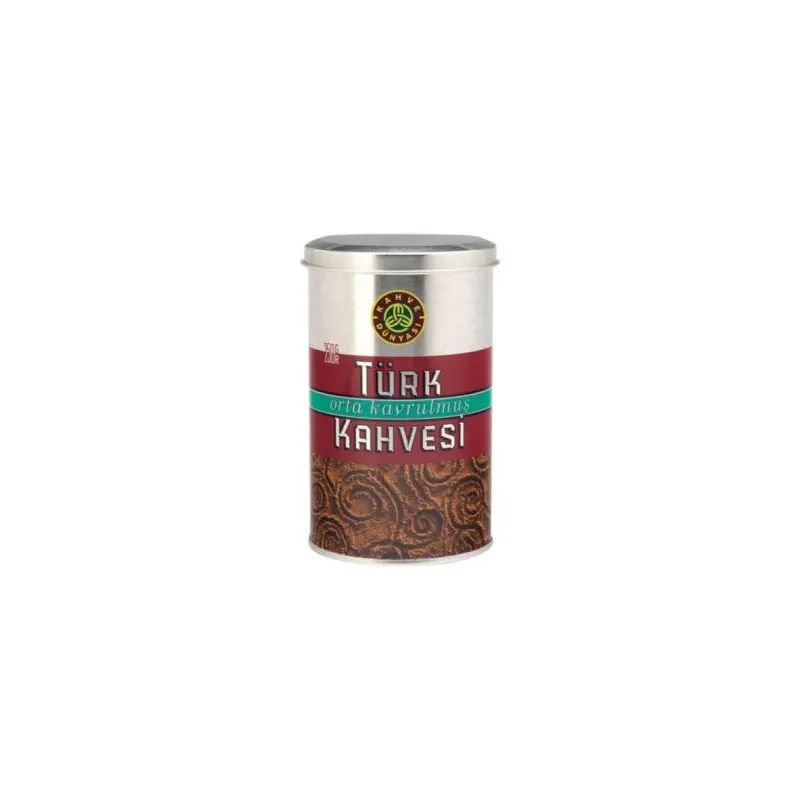 Medium Roast Turkish Coffee Tin Box 250 Gr