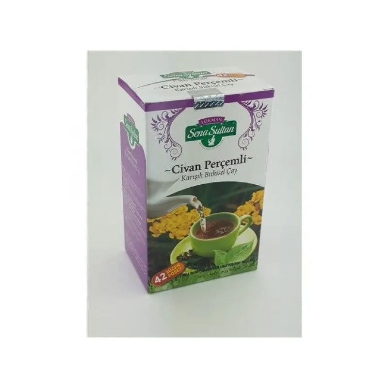 Lokman Sena Sultan Mixed Tea With Yarrow And Chaste Tree Seeds (84 Gr.) 42 Pcs Filtering Bag