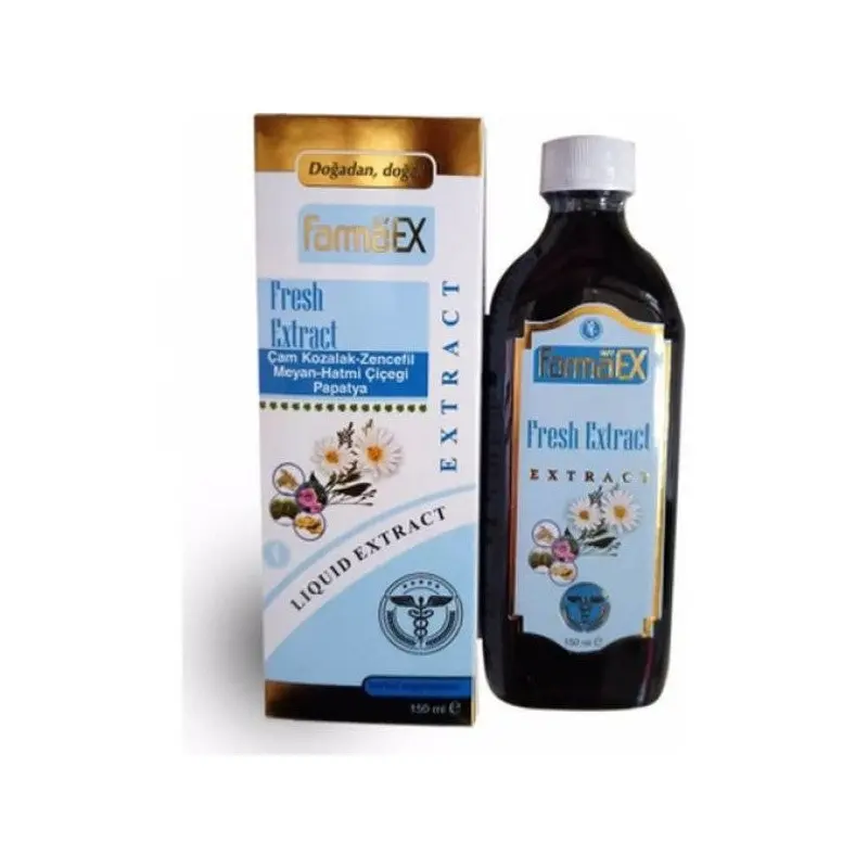 Myfarmaex Pine Cone - Ginger - Licorice Root - Marshmallow Flower - Daisy Fresh Extract - Nehir Natural Products