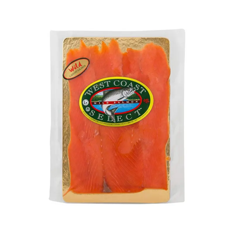 WEST COAST Smoked Sockeye Salmon - Wild Caught [Previously Frozen]  (200g)