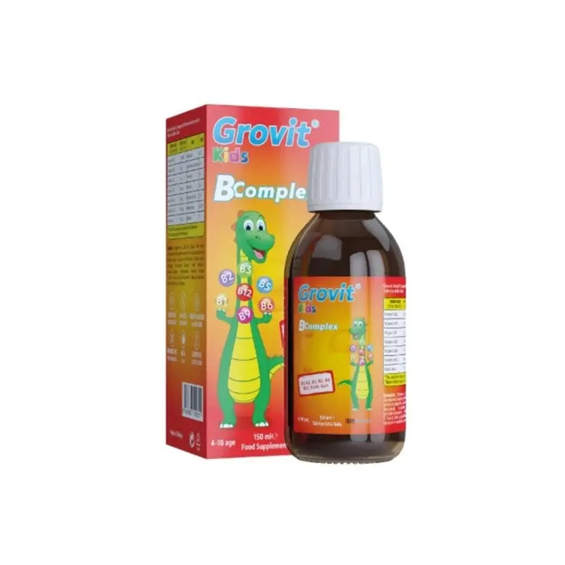 Grovit Kids B Complex Syrup 150 Ml