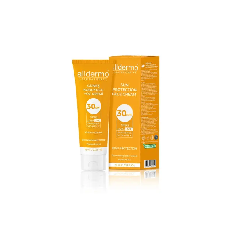 Alldermo Spf 30 Face Cream 75 Ml Tube