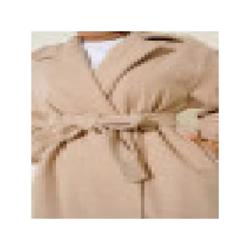 Elastic Cuffs Coat Beige