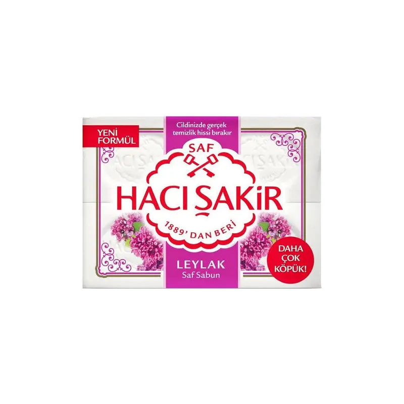 Hac akir Bath Soap Lilac 600 Gr 4 Pieces