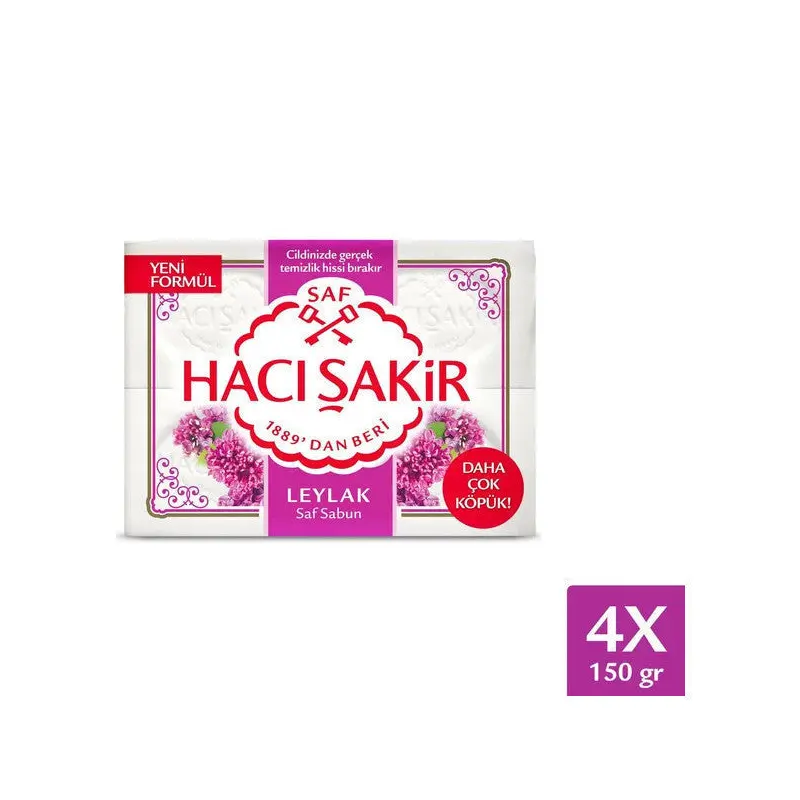 Hac akir Lilac Bar Soap 4X150 Gr
