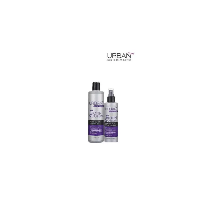 Urban Care Expert Biotin & Caffeine Shampoo And Spray Tonic