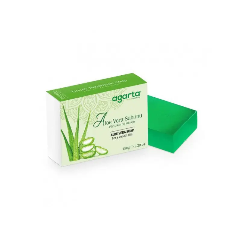 Agarta Natural Handmade Aloe Vera Soap 150 Gr