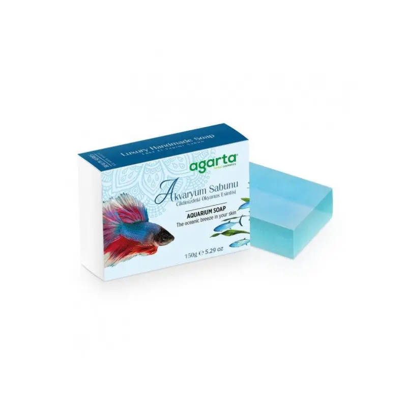 Agarta Natural Handmade Aquarium Soap 150 Gr