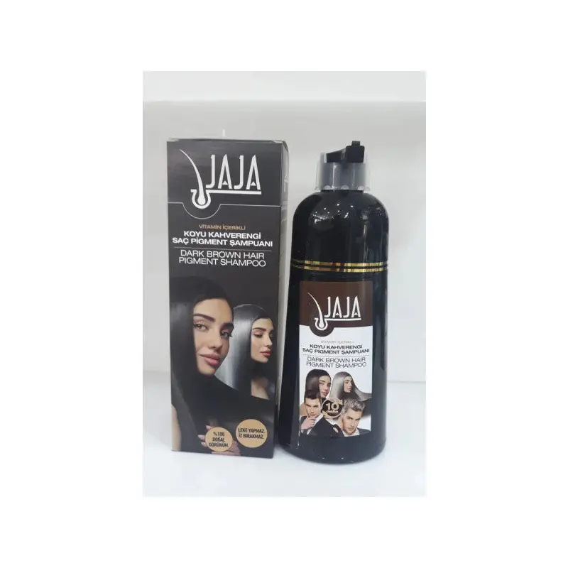 Jaja White Concealer Shampoo Dye 300 Ml - (Dark Brown)