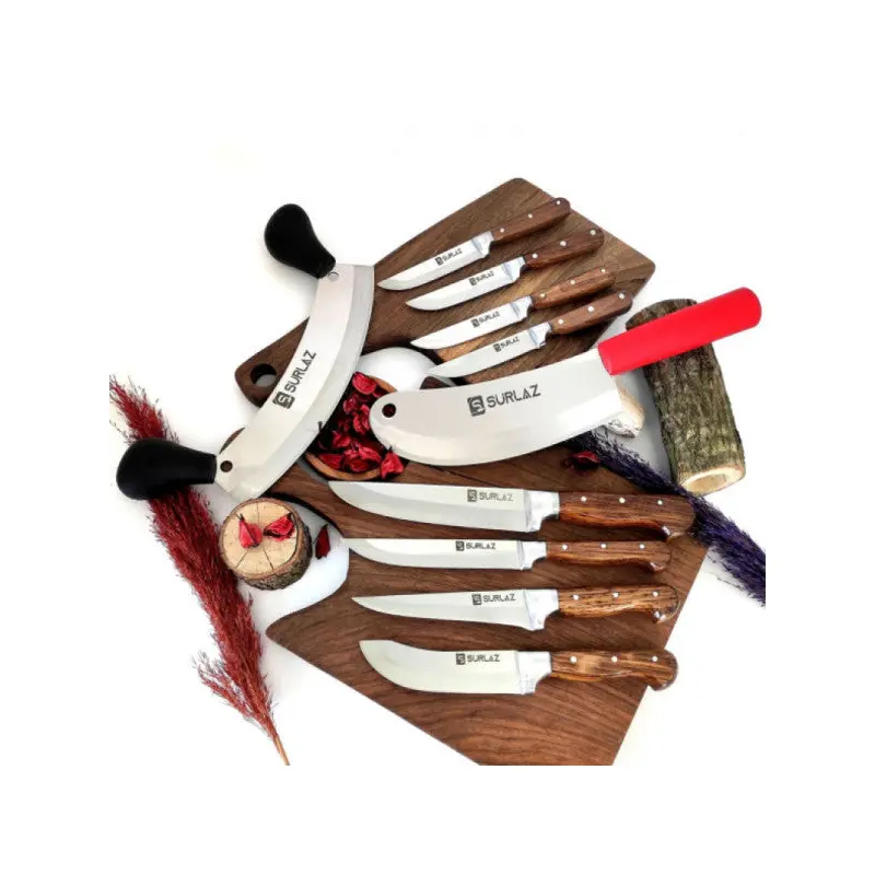 SurLaz 10 Piece Knife Set Pro