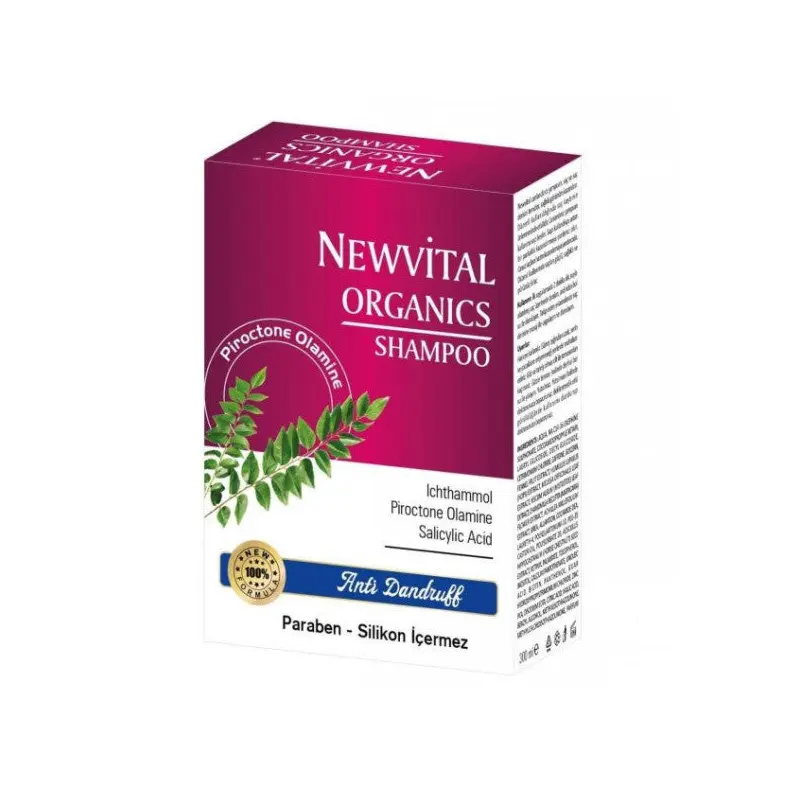 Newvital Organics Anti Dandruff Shampoo 300ml