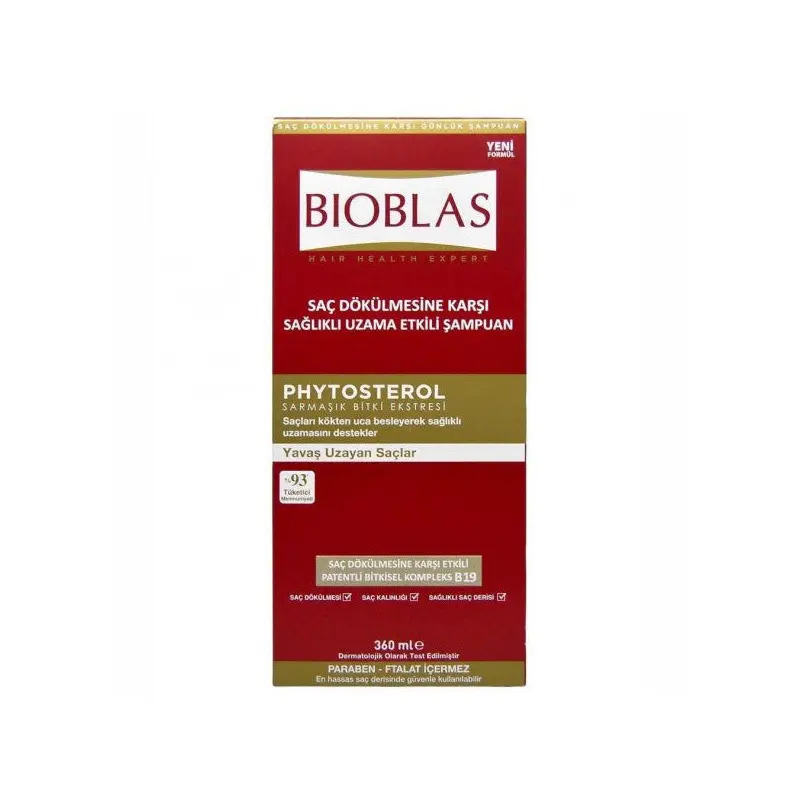 Bioblas Anti Hair Loss Ivy Plant Extract Shampoo 360 Ml
