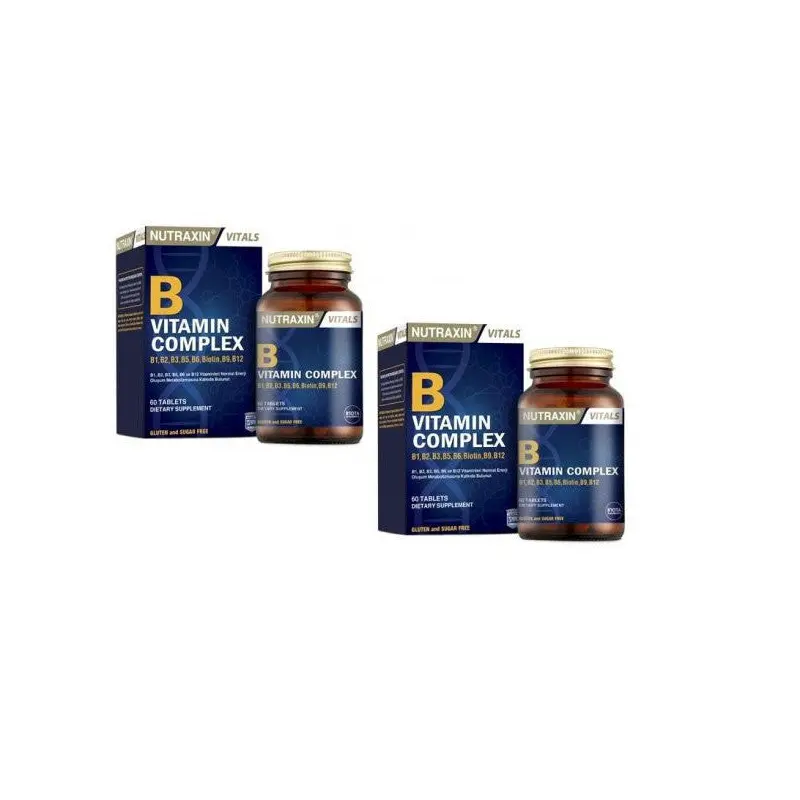 Nutraxin B Vitamin Complex 60 Tablets