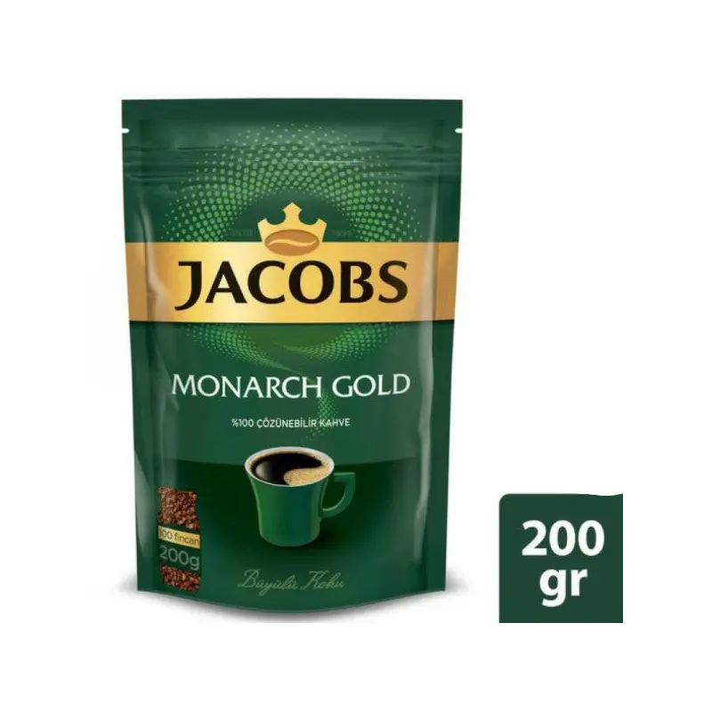 Jacobs Monarch Gold Coffee 200 gr Eco Package