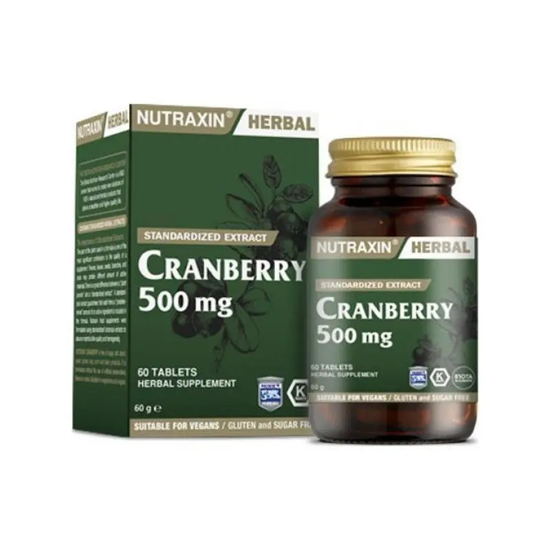Nutraxin Cranberry 60 Tablets