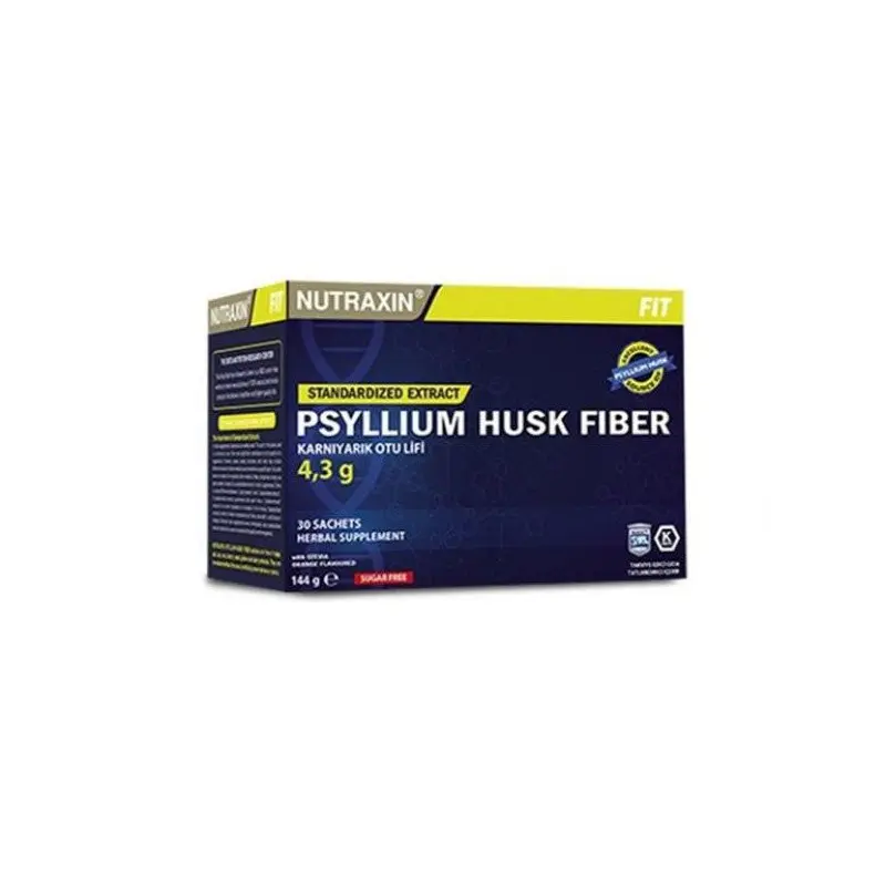 Nutraxin Psyllium Husk Fiber 4 G X 30 Sachets