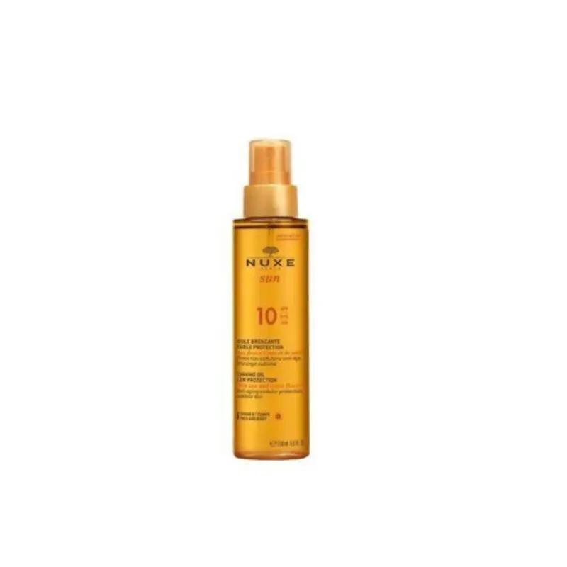 Nuxe Bronzing Face And Body Oil Spf10 150 ml