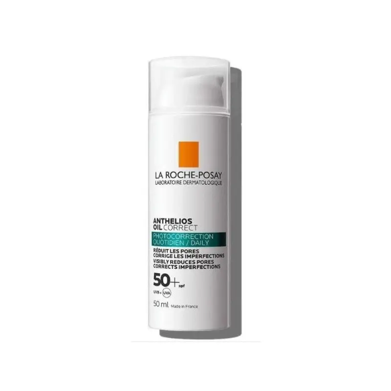 La Roche Posay Anthelios Oil Correct Face Sun Cream For Oily And Irregular Skin 50 Ml