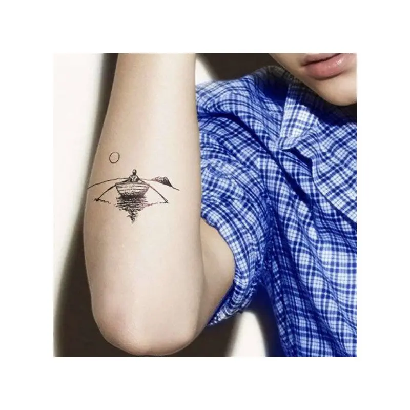 Art-040 Temporary Tattoo 15.5X15.5Cm Body Tattoo, Arm Wrist Tattoo, Neck Tattoo