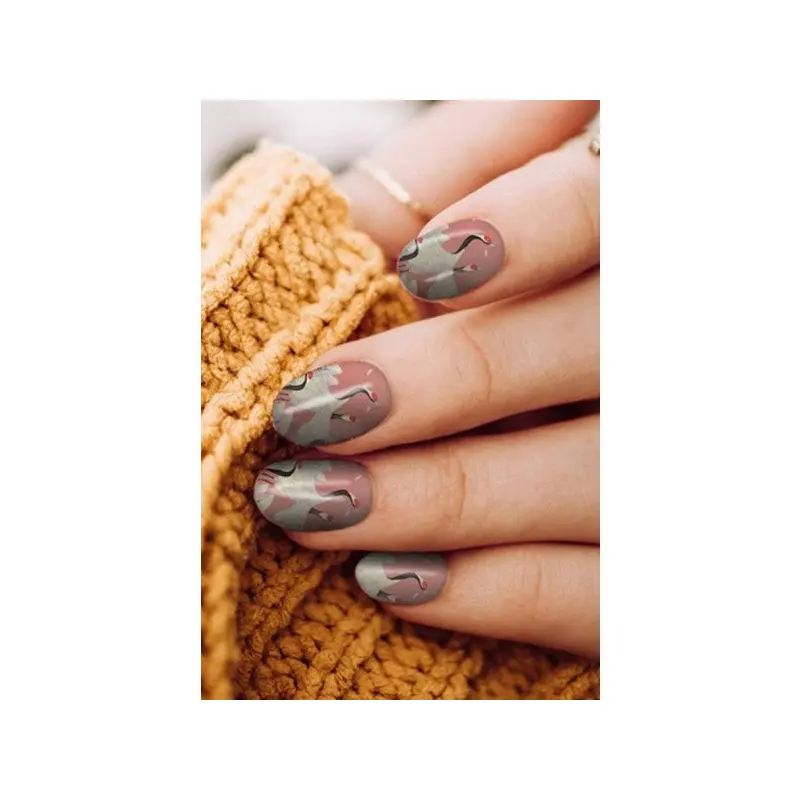 Heron Birds 36 Piece Nail Tattoo Set,nail Tattoo,nail Art,nail Sticker