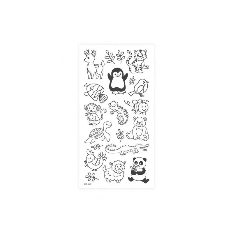 Animals -3 Temporary Tattoo,body Tattoo,arm Wrist Tattoo,neck Tattoo