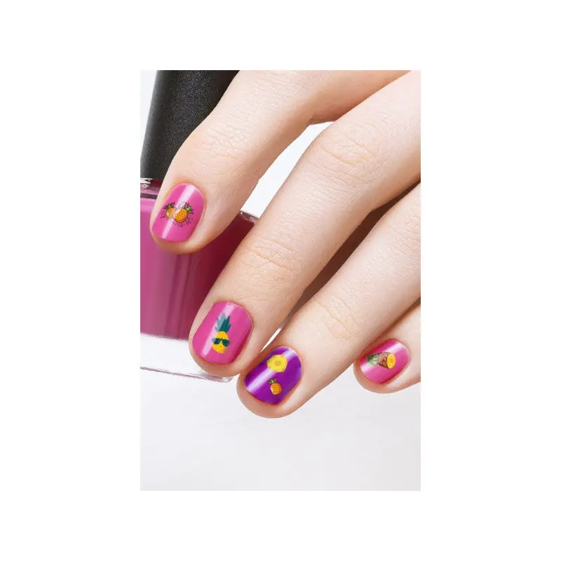 Pineapple Nail Tattoo Nail Art, Nail Sticker
