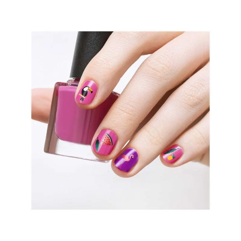 Tropical Nail Tattoo,nail Art,nail Sticker