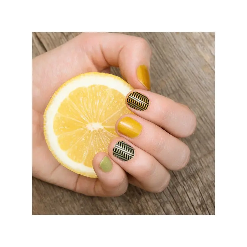 Zigzag Lines Nail Tattoo,nail Art,nail Sticker