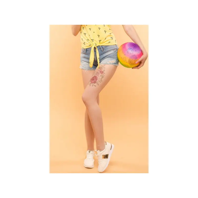 Spring Flower Temporary Tattoo, Body Tattoo, Arm Wrist Tattoo, Neck Tattoo