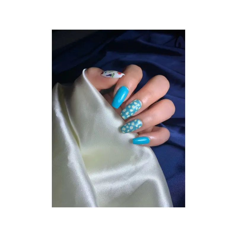 Botanical Nail Tattoo, Nail Art, Nail Sticker