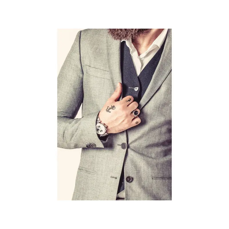 Skull -8 Temporary Tattoo, Body Tattoo, Arm Wrist Tattoo, Neck Tattoo