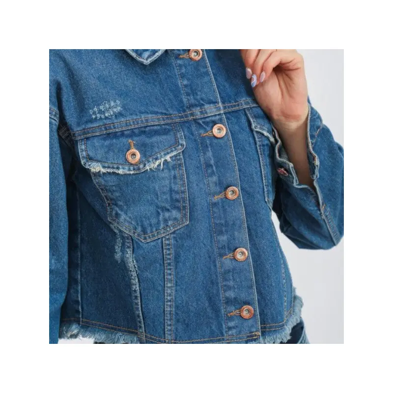 Women's New Model Denim Jacket 69894