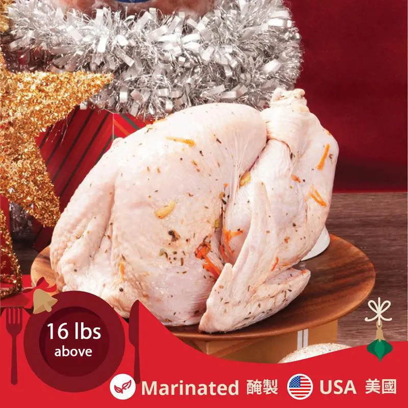 BUTTERBALL USA Whole Young Turkey 16lb above (with Marinating Service)