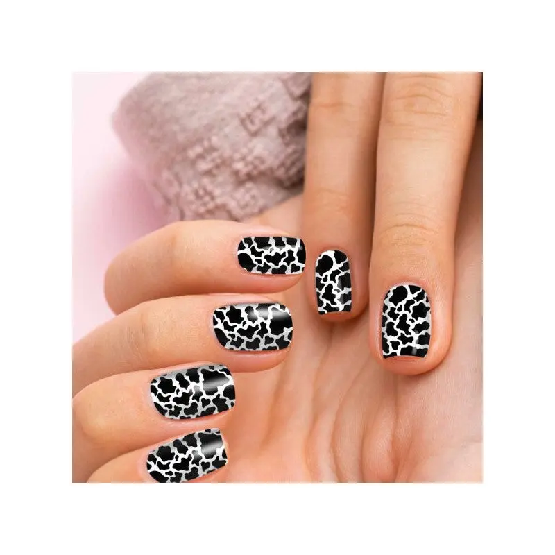 Dalmatian Patterned Nail Tattoo,nail Tattoo,nail Art,nail Sticker