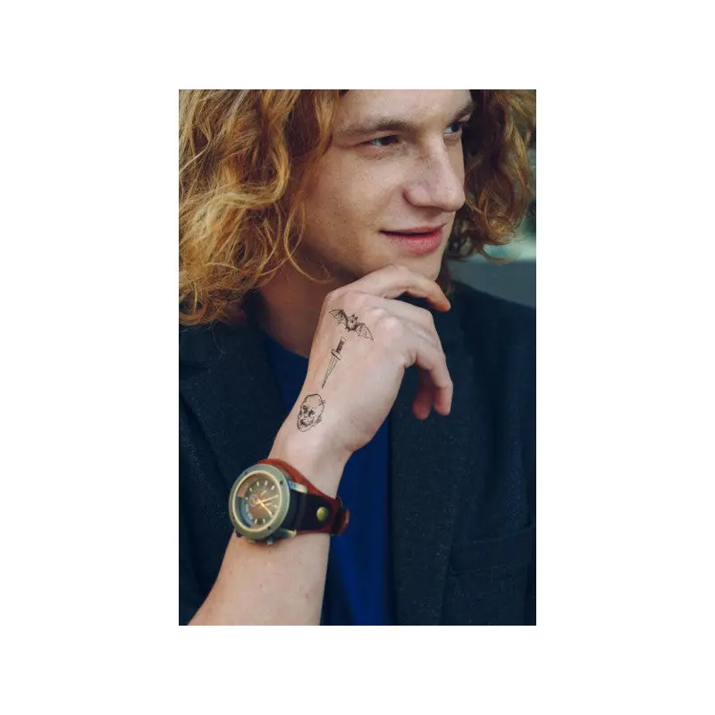 Figure -8 Temporary Tattoo, Temporary Tattoo, Body Tattoo, Arm Wrist Tattoo, Neck Tattoo, Back Tattoo