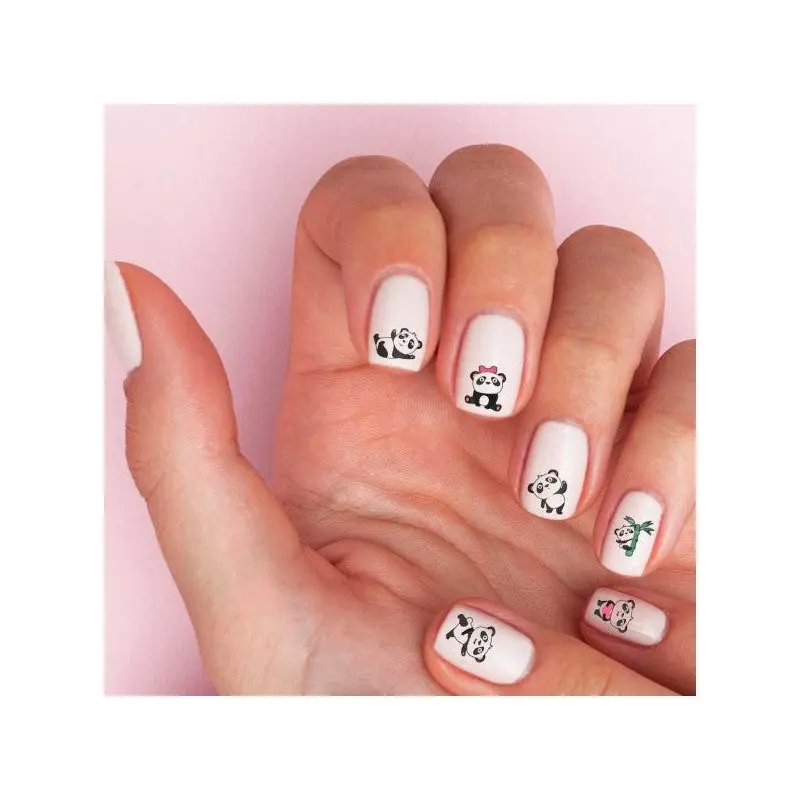 Panda Nail Tattoo,nail Tattoo,nail Art,nail Sticker