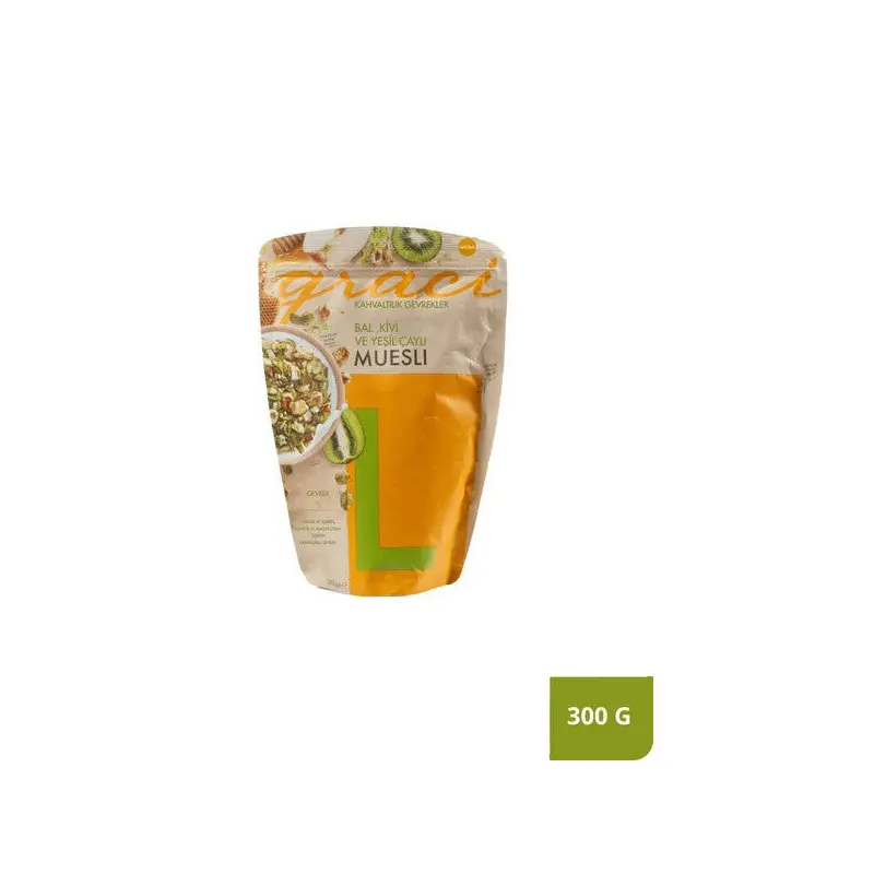 Graci Honey, Kiwi And Green Tea Breakfast Cereal 300G