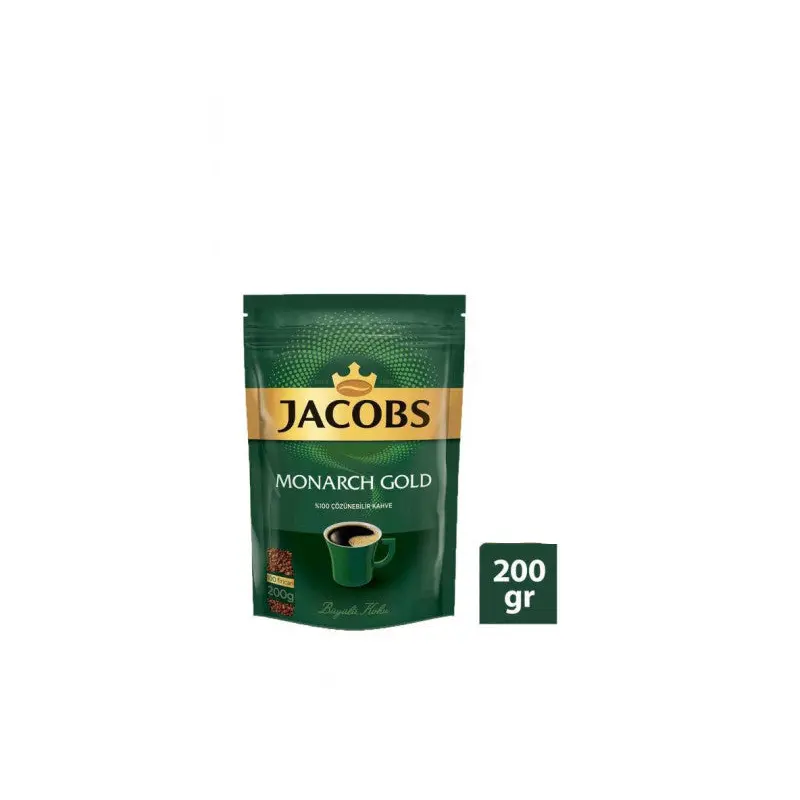 Jacobs Monarch Gold Coffee 200 gr + Clip Gift