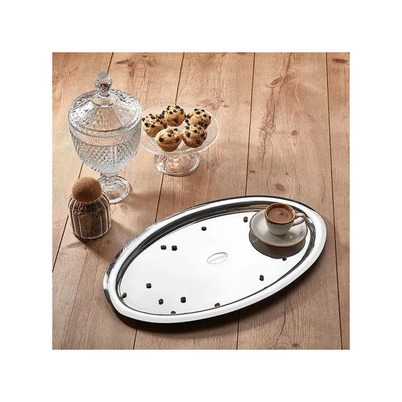 Emerald Stainless Steel Catering And Presentation Service And Tea Tray