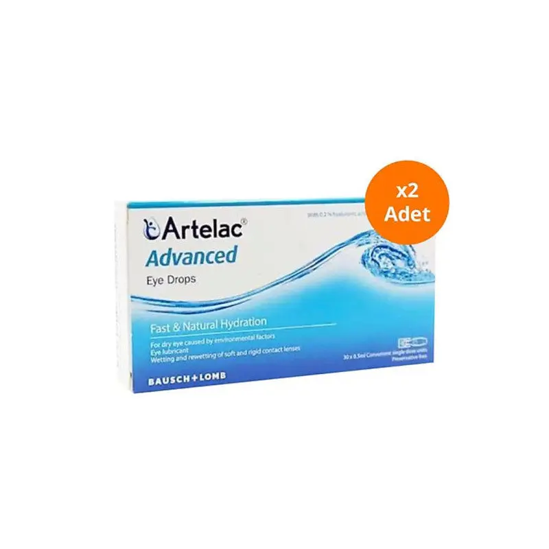 Bausch & Lomb Artelac Advanced 30X0.5Ml Drops 2 Pieces