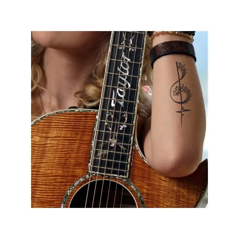 Art-038 Temporary Tattoo 15.5X15.5Cm Body Tattoo, Arm Wrist Tattoo, Neck Tattoo, Back Tattoo