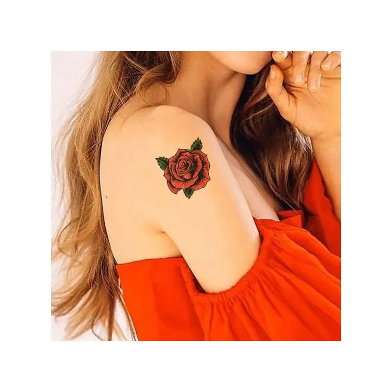 Art-125 Temporary Tattoo, Temporary Tattoo 15.5X15.5 Cm, body Tattoo, Arm Wrist Tattoo, Neck Tattoo, Back Tattoo