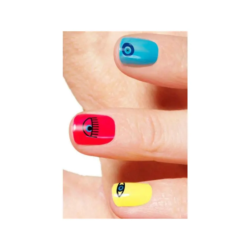 Eye Nail -2 Tattoo, Nail Art, Nail Sticker