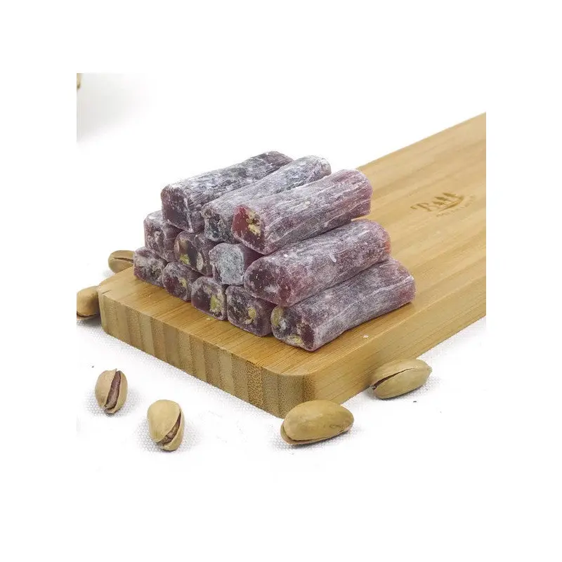 Dileker Pomegranate Flavored, Pistachio Turkish Delight 250 Grams